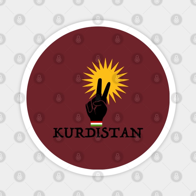 Kurdistan Magnet by bumblethebee